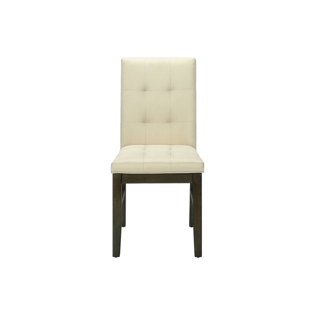 Dining Chair, Upholstered, Dining Room, Transitional (Set of 2) - Cream by Unique Piece Furniture