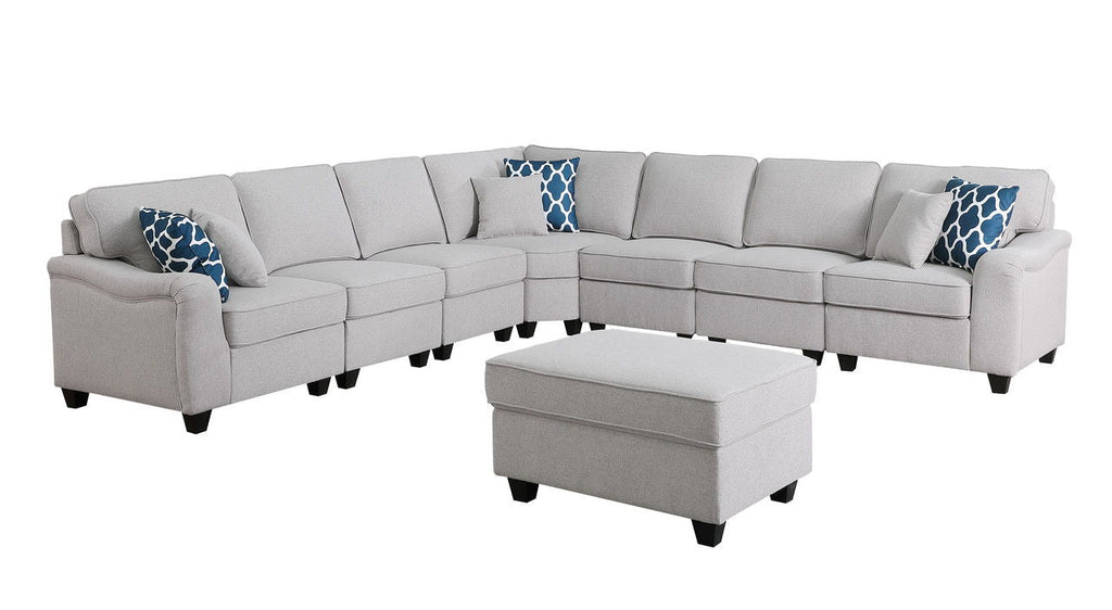 Leo - Comfor Modular Sofa And Ottoman by Unique Piece Furniture