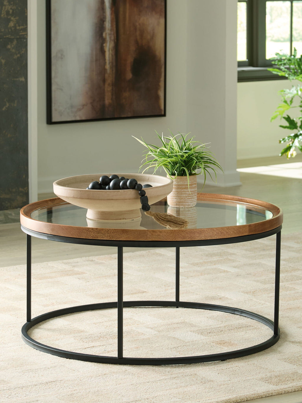 Noraluna - Round Table by Unique Piece Furniture