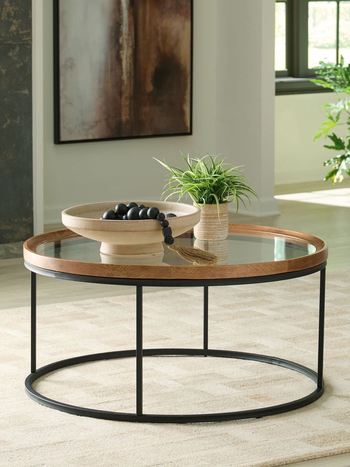 Noraluna - Round Table by Unique Piece Furniture