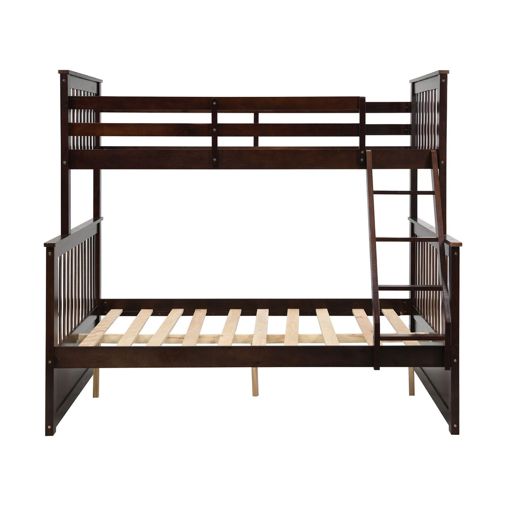 Bunk Bed With Ladder, And Safety Guard Rails by Unique Piece Furniture