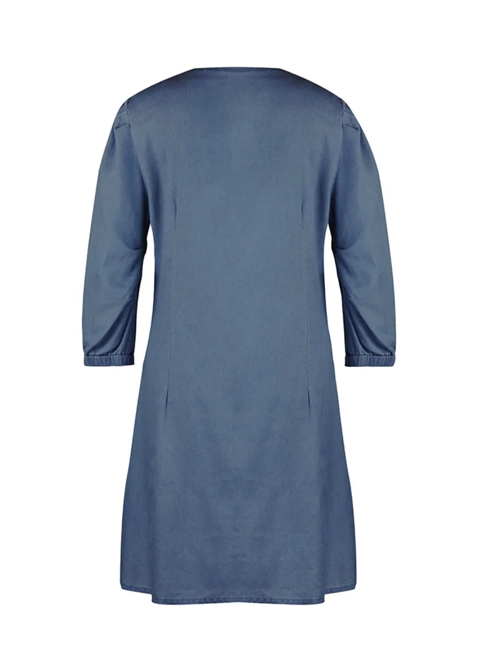 Full Size V-Neck Half Sleeve Dress by Wild and Free Boutique
