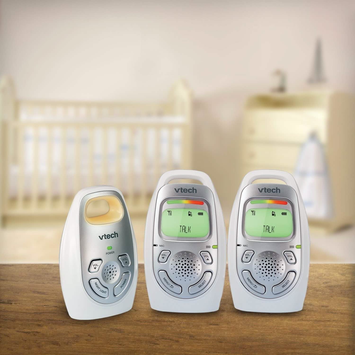 DECT 6.0 Digital Audio Baby Monitor with 2 Parent Units by DailySale
