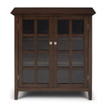 Acadian - Medium Storage Cabinet - Natural Aged Brown by Unique Piece Furniture