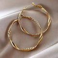 Delicate Silky Texture Design Women's Earrings by DailySale
