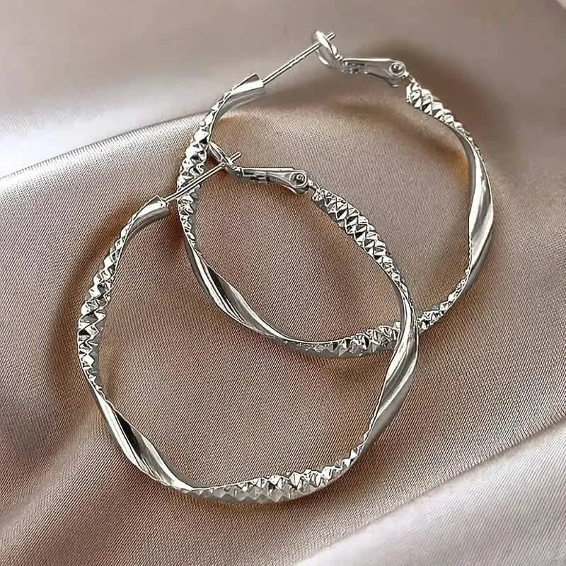 Delicate Silky Texture Design Women's Earrings by DailySale