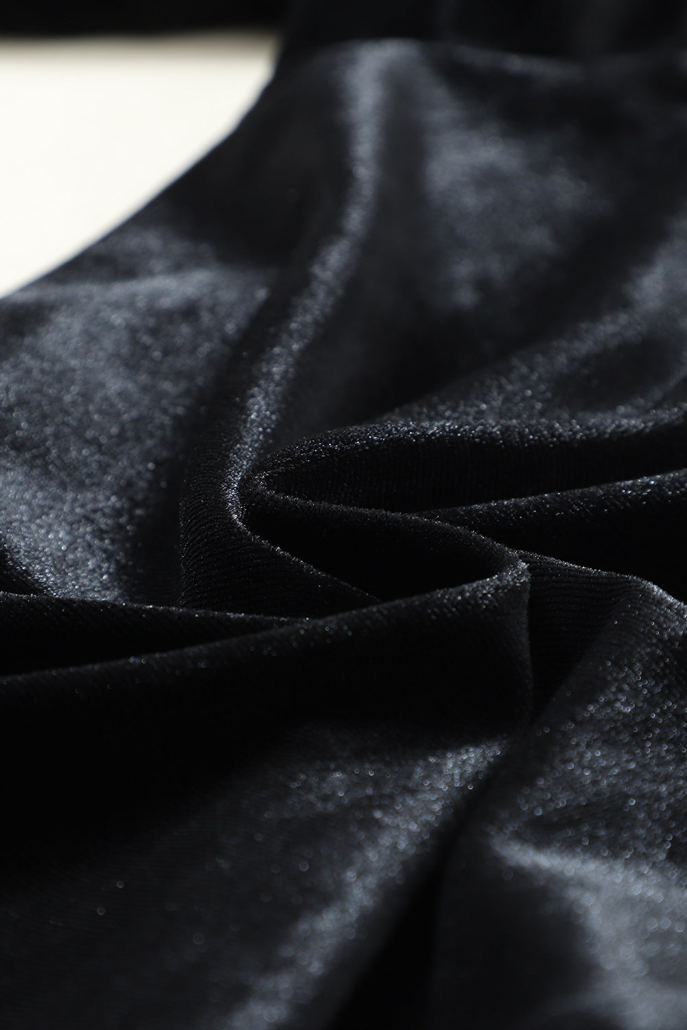 Black Solid Velvet Jogger Pants by Dear-Lover Dropshipping