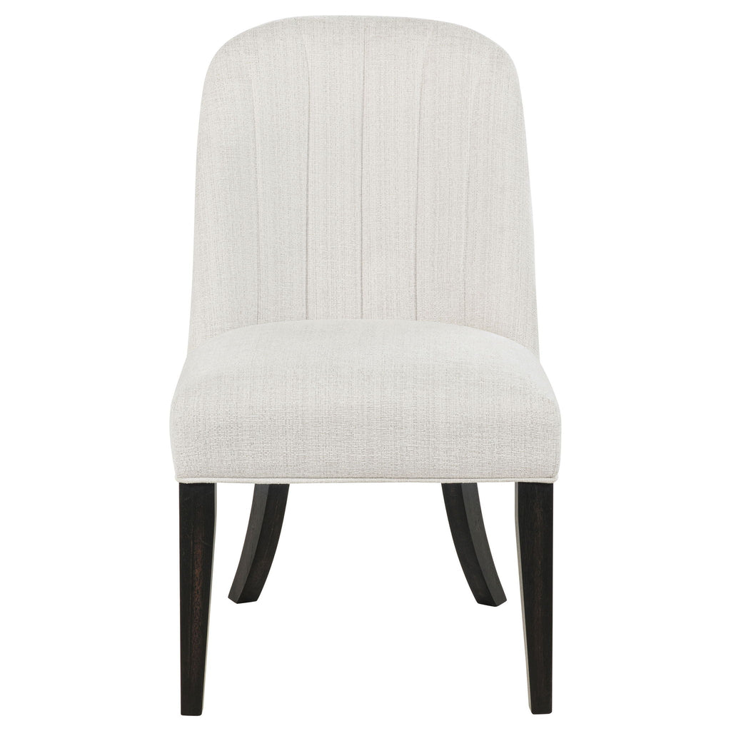 Leandro Upholstered Dining Side Chair Cream (Set of 2) by Unique Piece Furniture