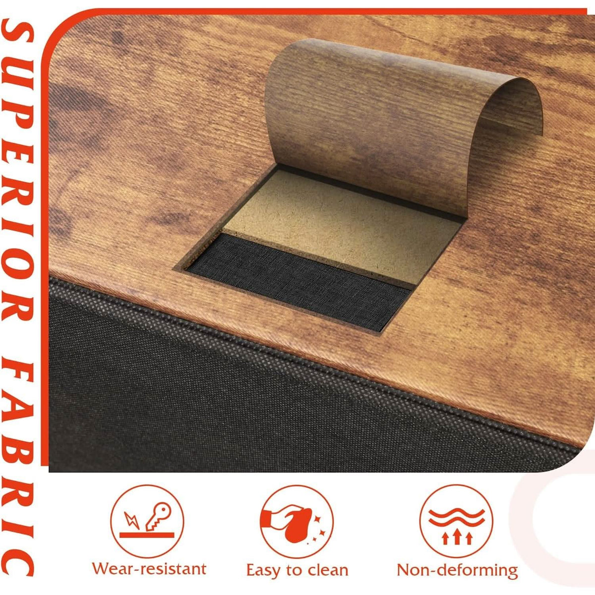 Four Drawer Dresser With Handles For Bedroom Storage by ShipItFurniture