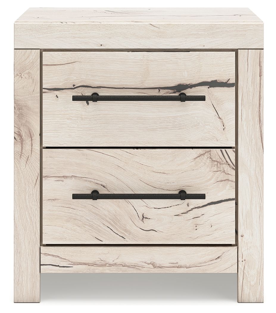 Lawroy - Two Drawer Night Stand - Light Natural by Unique Piece Furniture