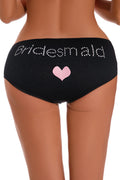 Rhinestone Bridesmaid Boy Shorts Panties by 3wishes.com