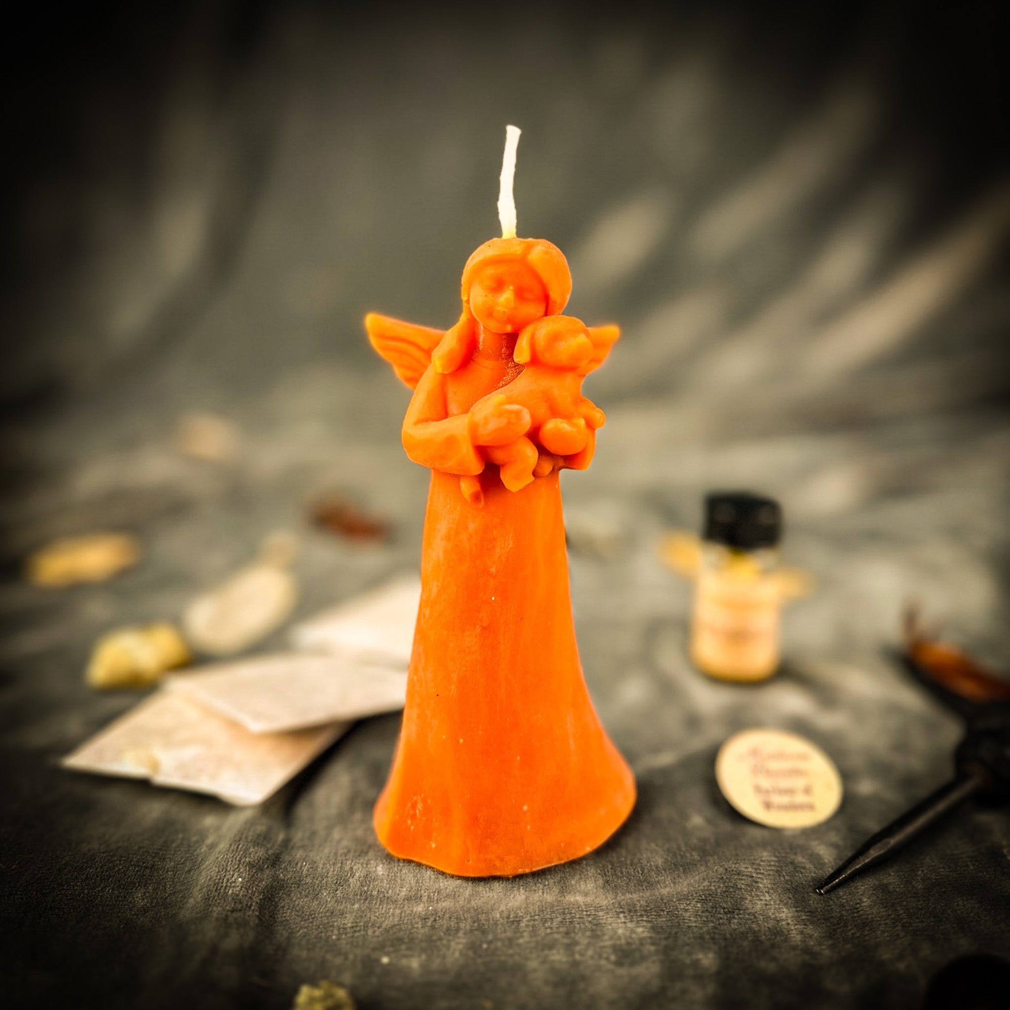 Dog Guardian Spirit Candle Spell Kit - Pet Healing & Protection by Parlour of Wonders