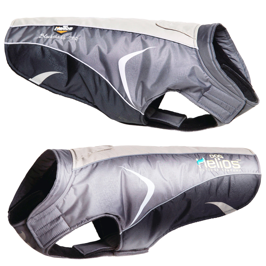 Dog Helios ® Altitude-Mountaineer Wrap-Hook-and-Loop Waterproof Dog Coat by Pet Life