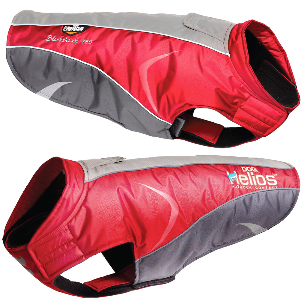 Dog Helios ® Altitude-Mountaineer Wrap-Hook-and-Loop Waterproof Dog Coat by Pet Life