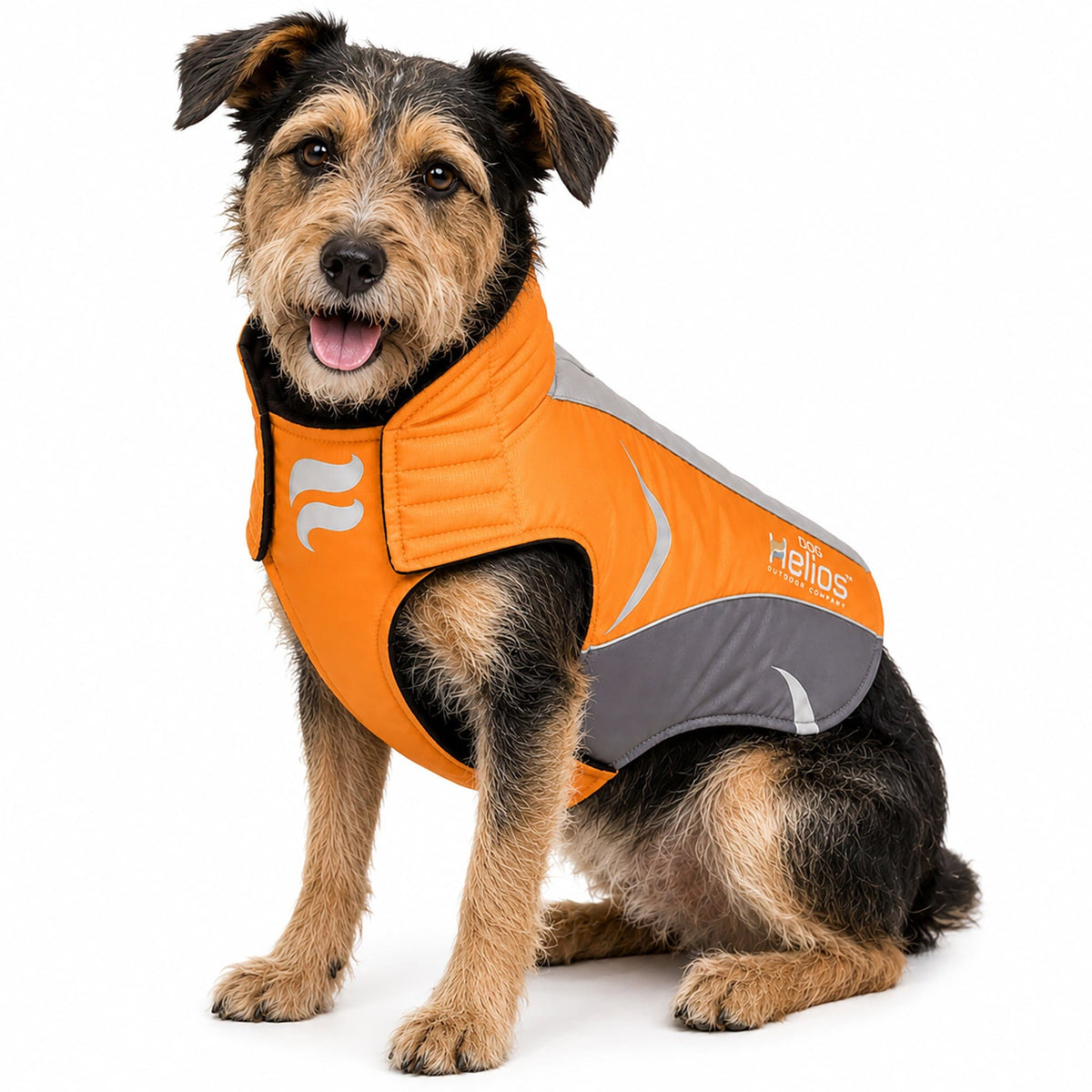 Dog Helios ® Altitude-Mountaineer Wrap-Hook-and-Loop Waterproof Dog Coat by Pet Life