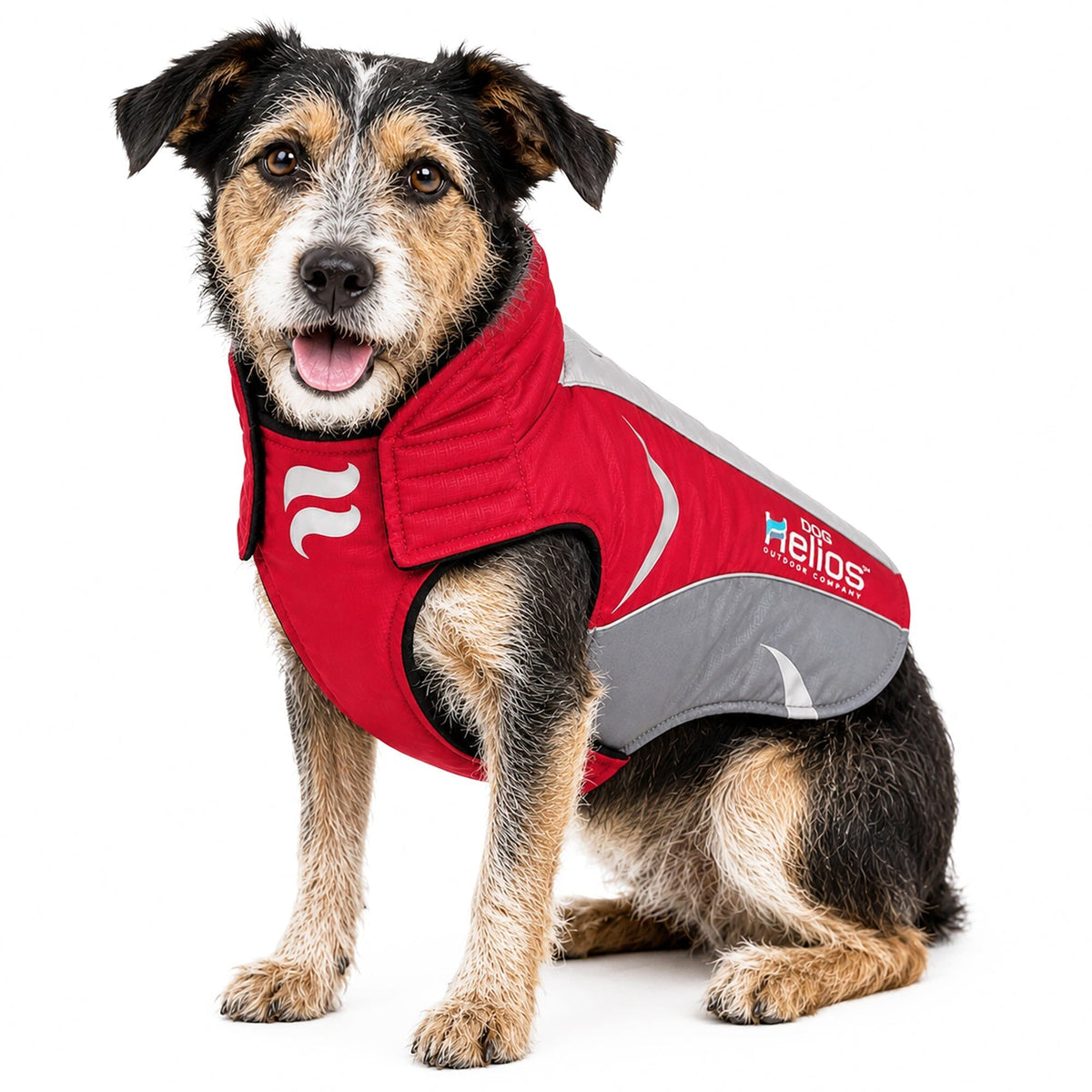 Dog Helios ® Altitude-Mountaineer Wrap-Hook-and-Loop Waterproof Dog Coat by Pet Life