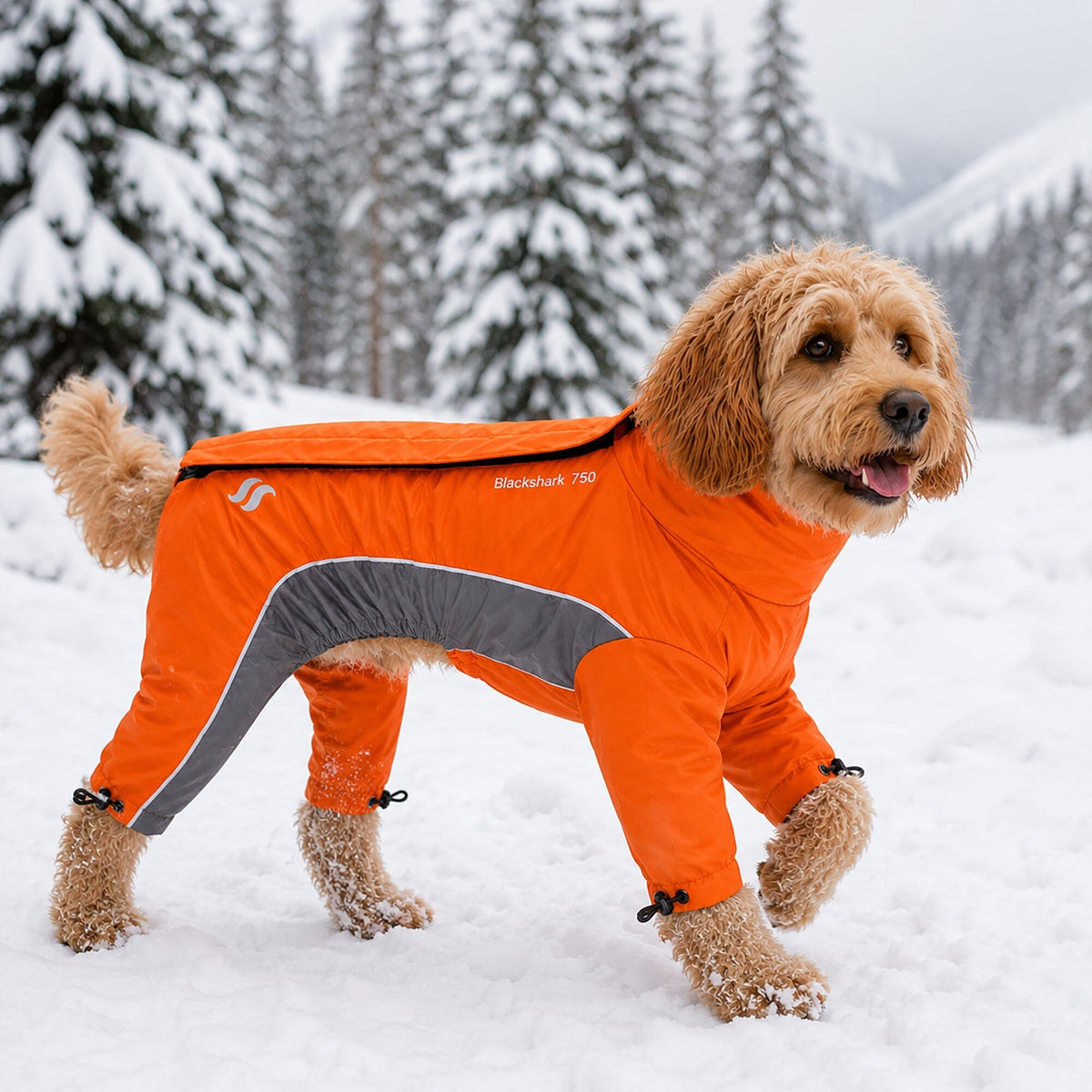 Dog Helios ® Blizzard Full-Bodied Adjustable and 3M Reflective Dog Jacket by Pet Life