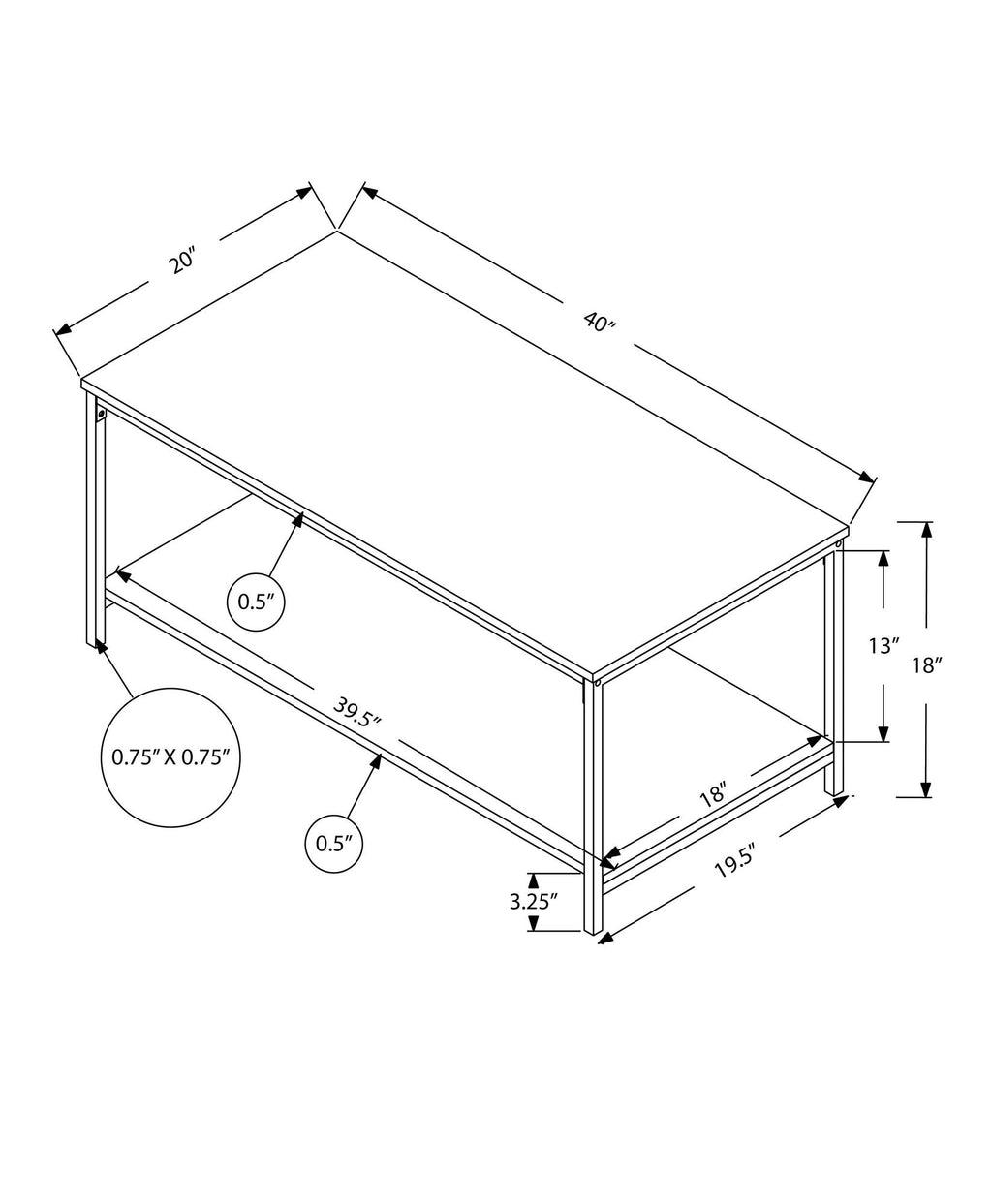 Table, Rectangular, Trusted Quality, Contemporary & Modern by Unique Piece Furniture