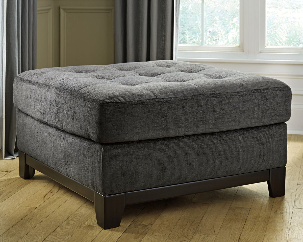 Reidshire - Oversized Accent Ottoman - Steel by Unique Piece Furniture