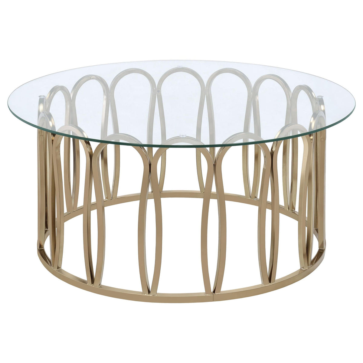 Monett 3-piece Coffee and End Table Set Chocolate Chrome by Unique Piece Furniture