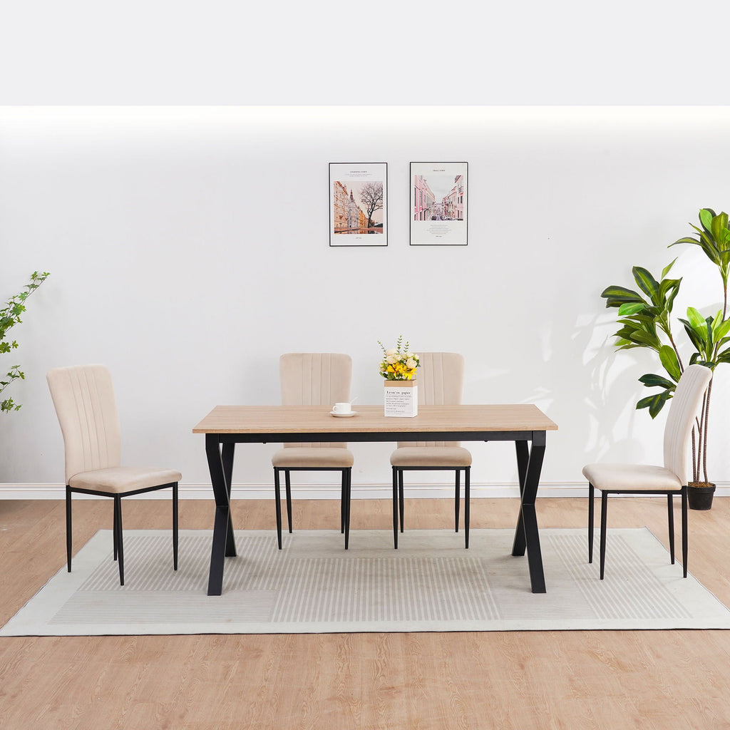 Velvet Dining Chairs For Dining Room (Set of 4) by Unique Piece Furniture