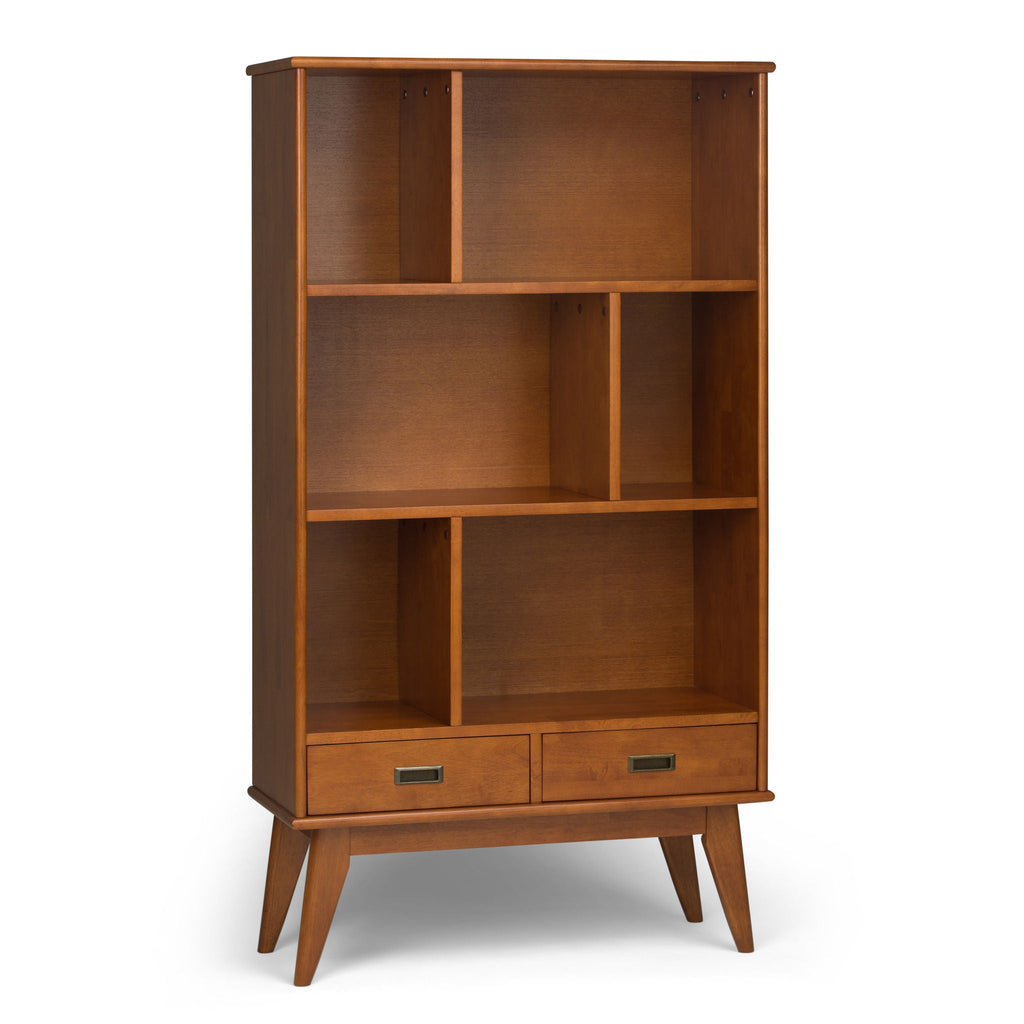 Draper - Mid Century Wide Bookcase And Storage Unit by Unique Piece Furniture