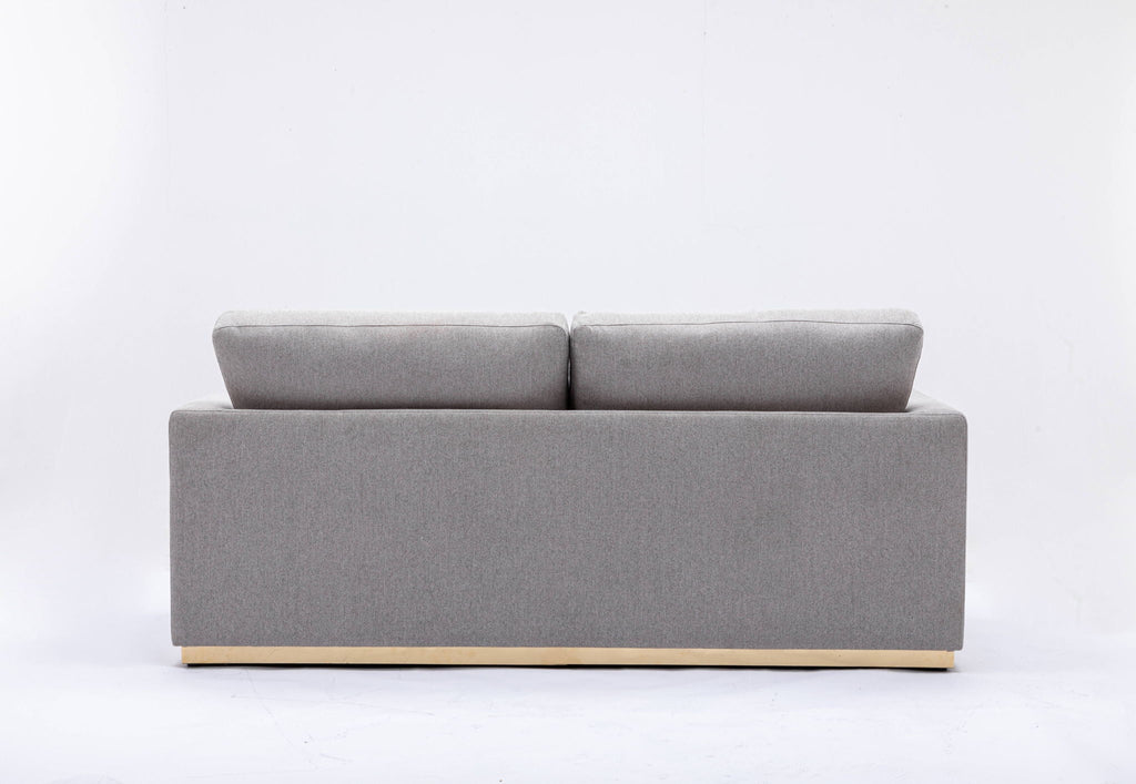 Valin - Linen Sofa For Living Room - Gray by Unique Piece Furniture