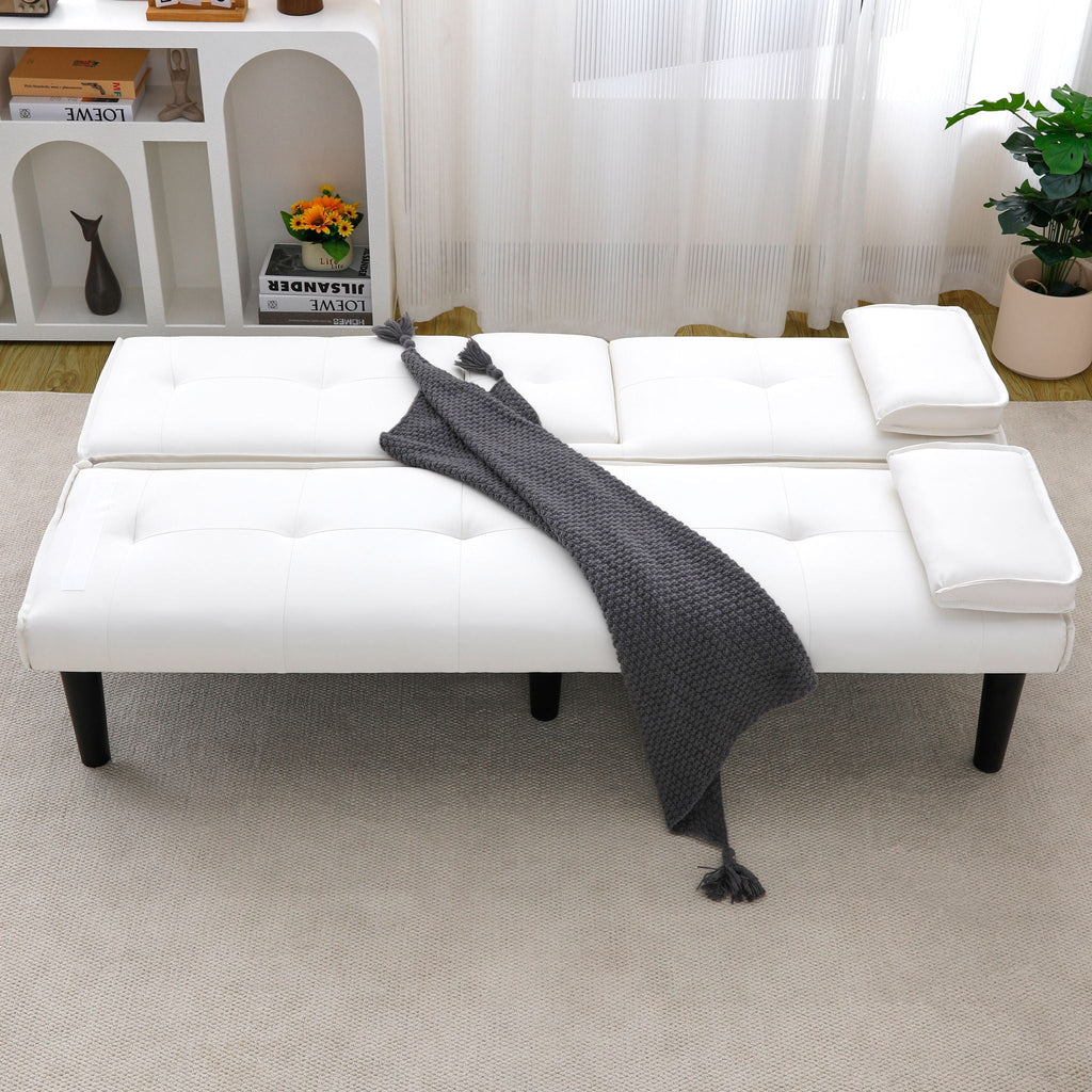 Sofa Bed With Foldable Design And Cup Holder by Unique Piece Furniture