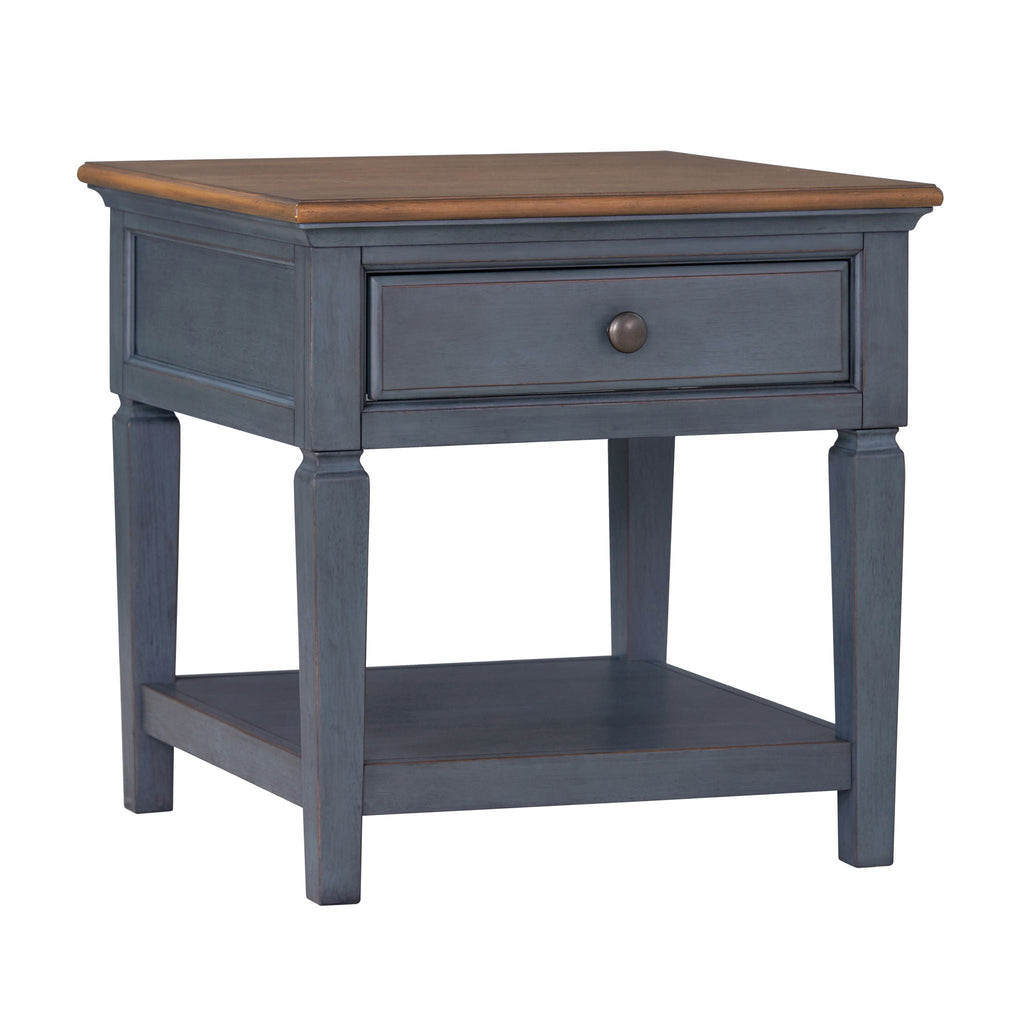 End Table - Blue by Unique Piece Furniture