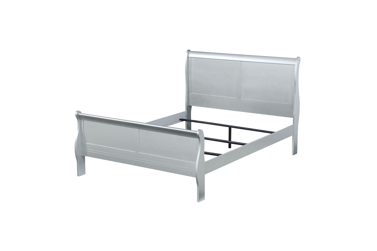 Louis Philippe - Sleigh Style Bed by Unique Piece Furniture
