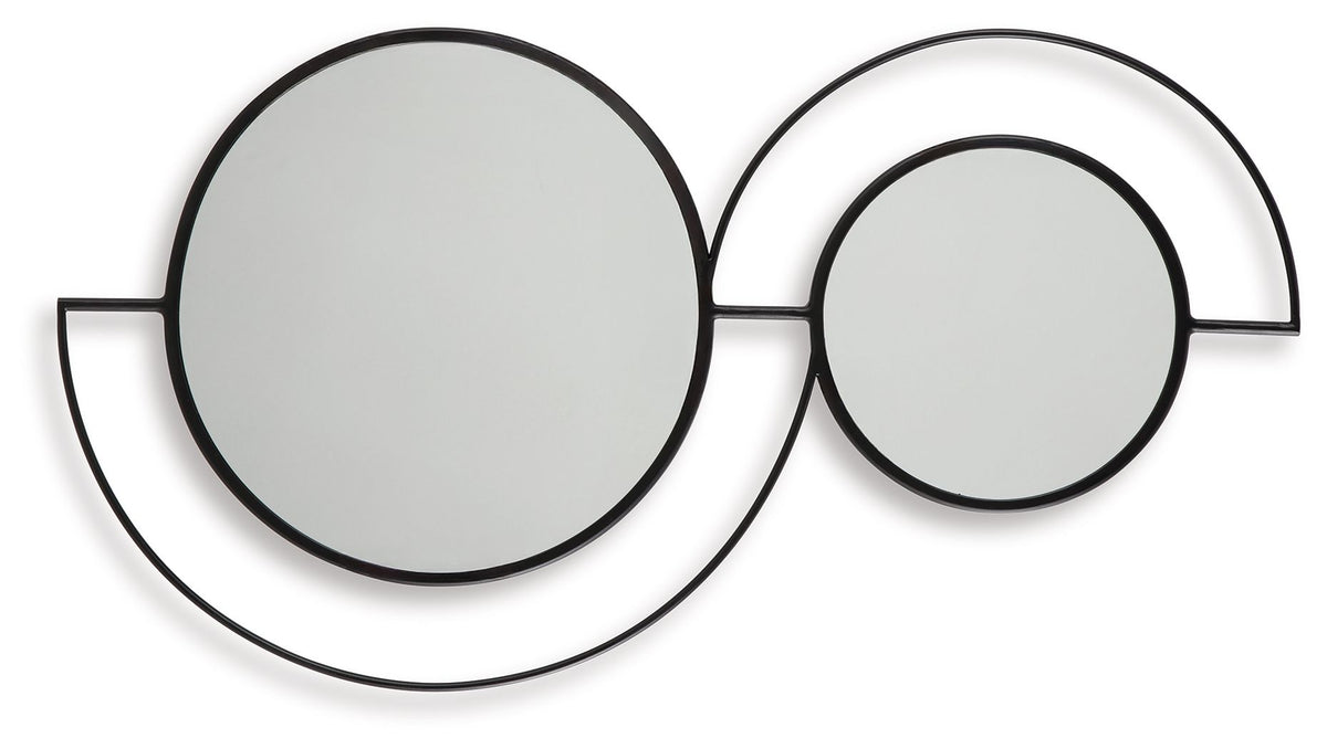 Shayham - Accent Mirror - Black by Unique Piece Furniture
