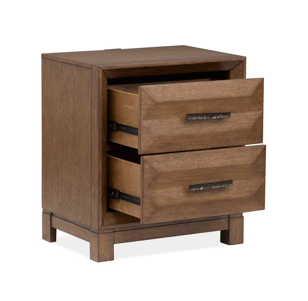 Callisto - Drawer Nightstand - Bourbon Brown by Unique Piece Furniture