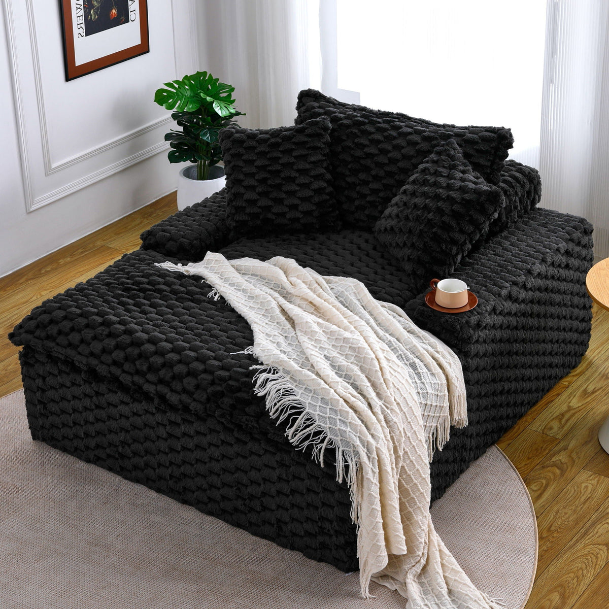 Harbor - Luxury Sofa Turtle Fleece Fabric by Unique Piece Furniture