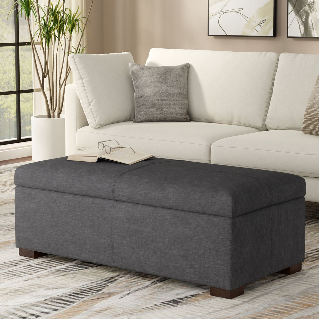 Gabbie - Coffee Table Upholstered Storage Ottoman by Unique Piece Furniture