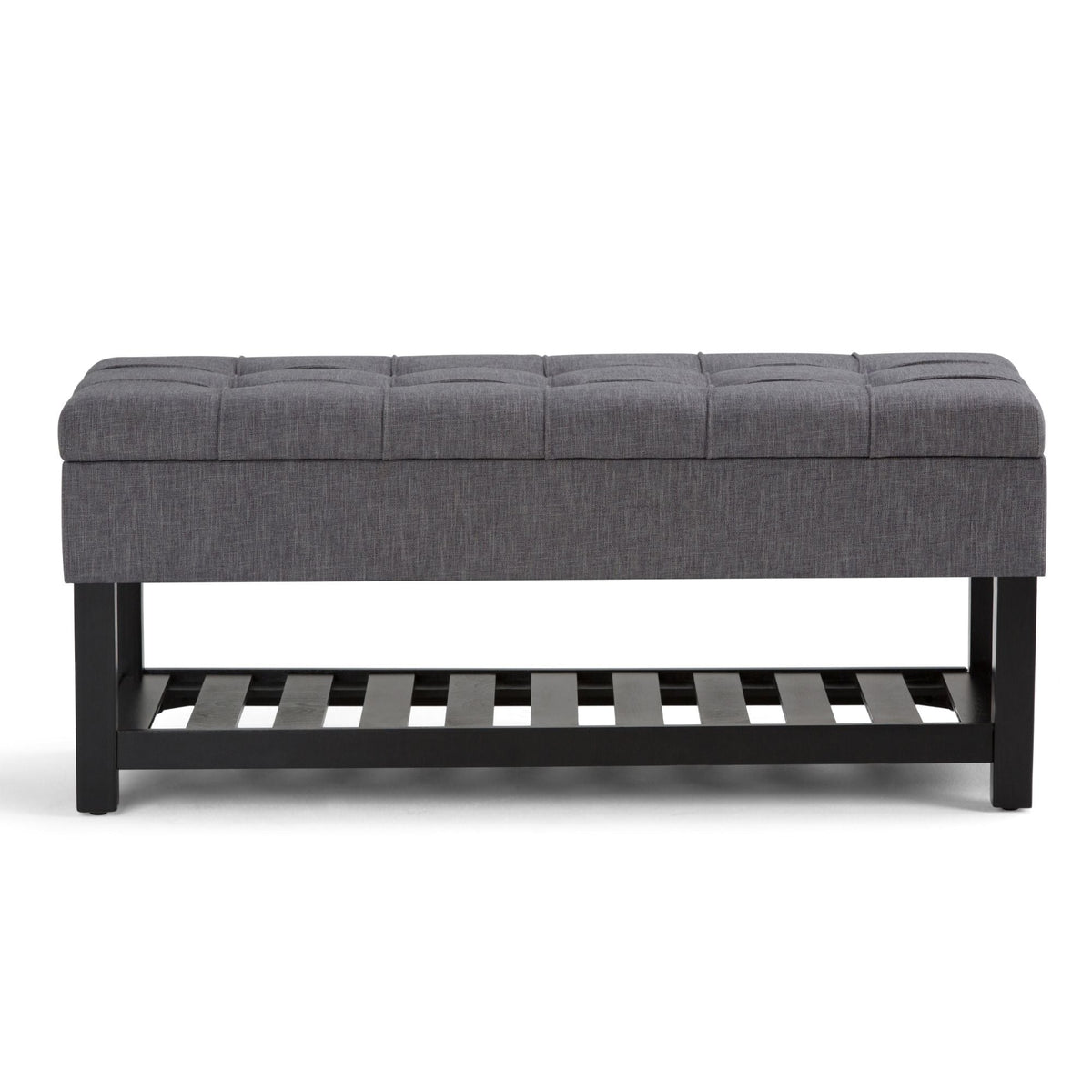Saxon - Upholstered Transitional Storage Ottoman Bench by Unique Piece Furniture