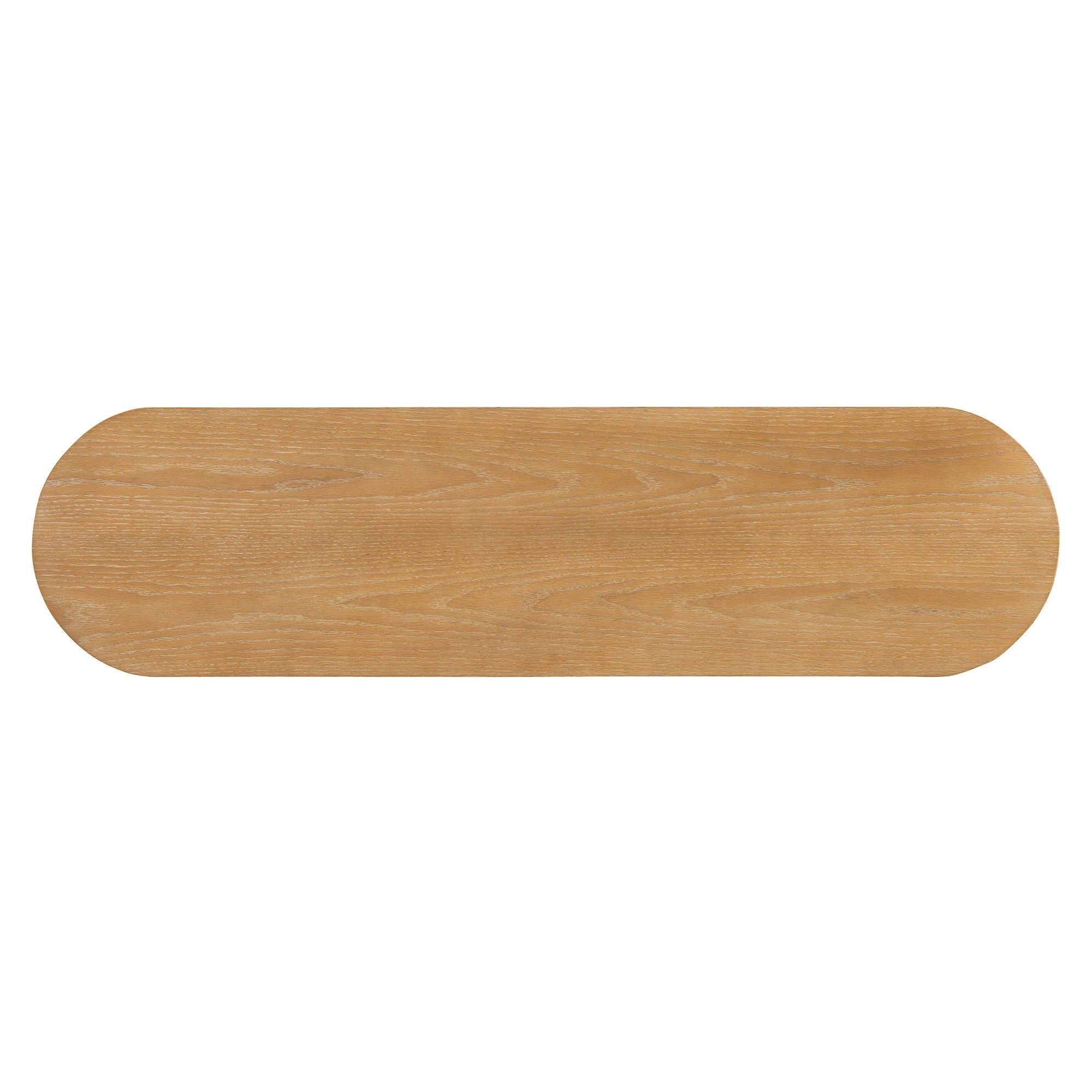 Console Table With Fluted Legs, Open Shelf by Unique Piece Furniture