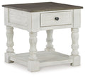 Havalance - Square End Table - White / Gray by Unique Piece Furniture