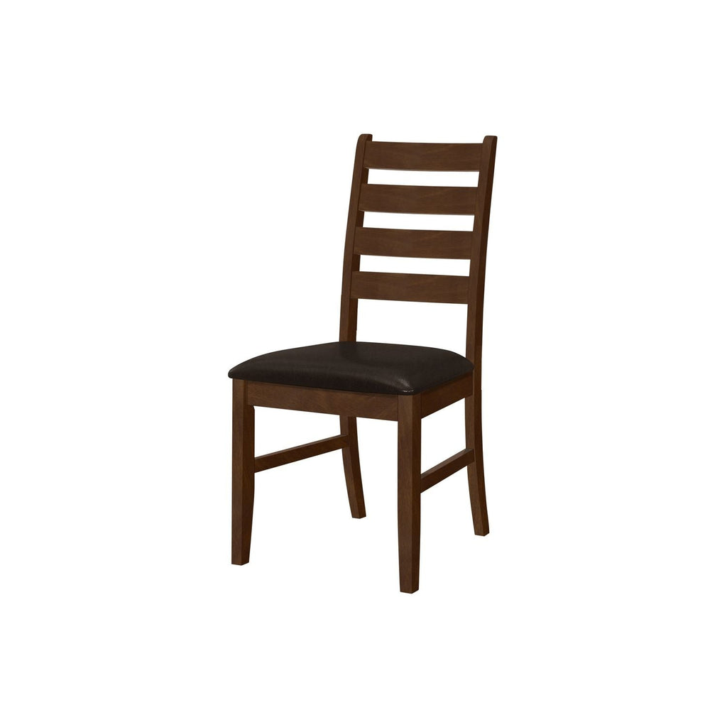 Dining Chair, Dining Room, Side, Upholstered, Transitional (Set of 2) - Brown by Unique Piece Furniture
