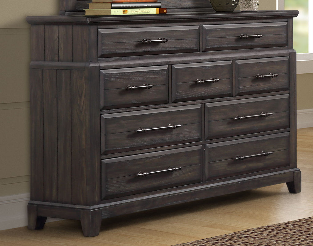 9 Drawer Dresser - Mahogany by Unique Piece Furniture