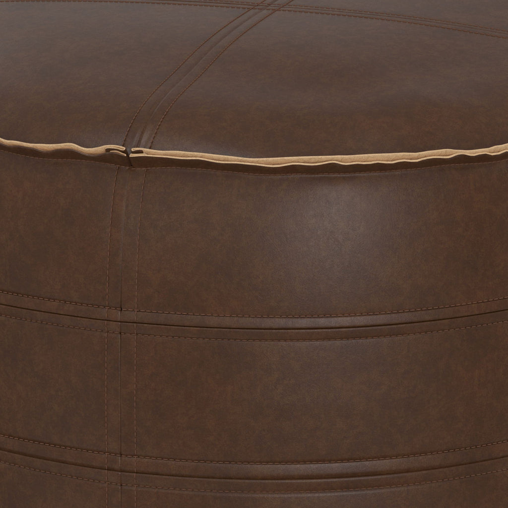 Brody - Round Pouf by Unique Piece Furniture