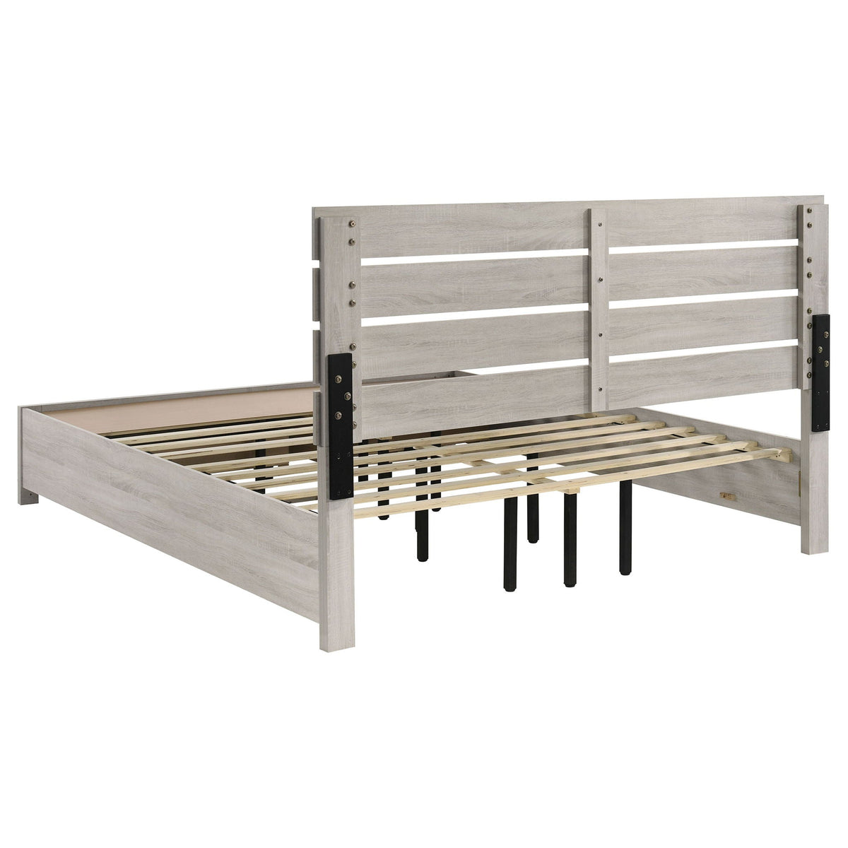 Brantford 5-piece Eastern King Bedroom Set Coastal White by Unique Piece Furniture