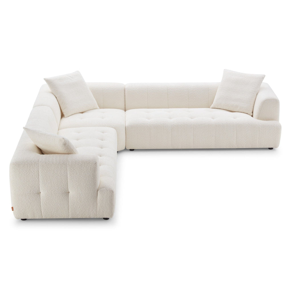 Kaynes - Elegant Upholstery Corner Sofa by Unique Piece Furniture