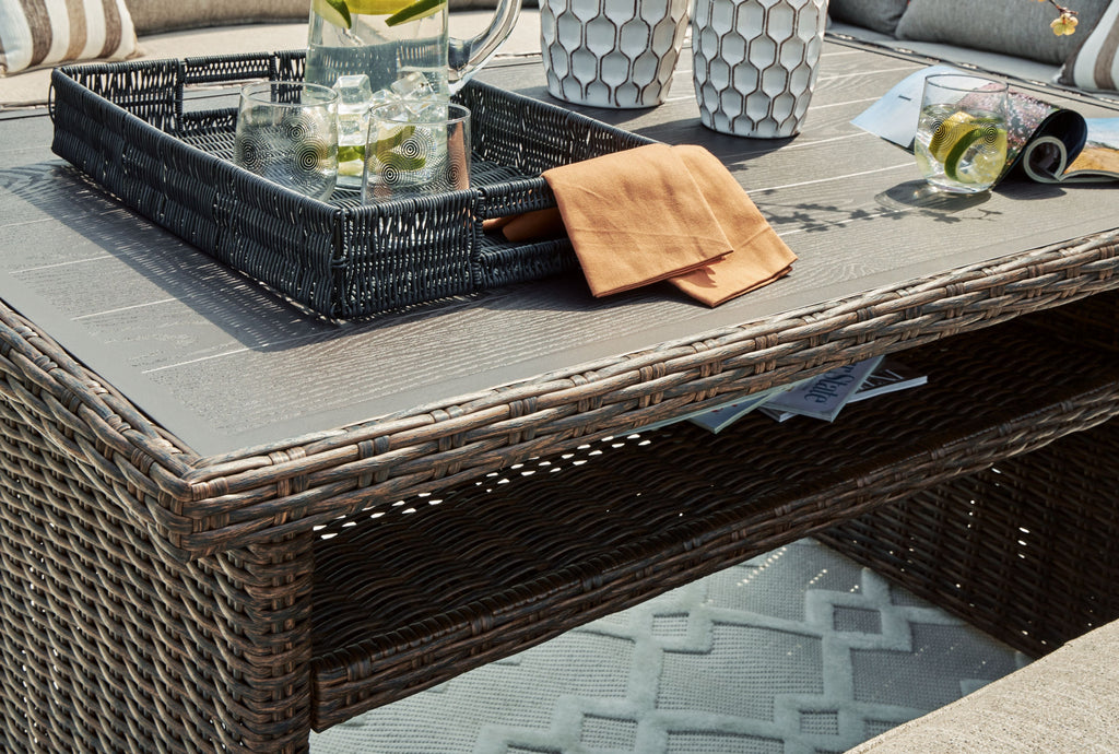 Brook Ranch - Rect Multi-use Table - Brown by Unique Piece Furniture