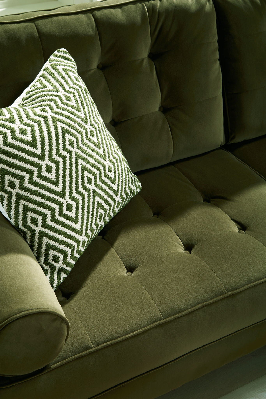 Reveon Lakes - Loveseat - Olive by Unique Piece Furniture