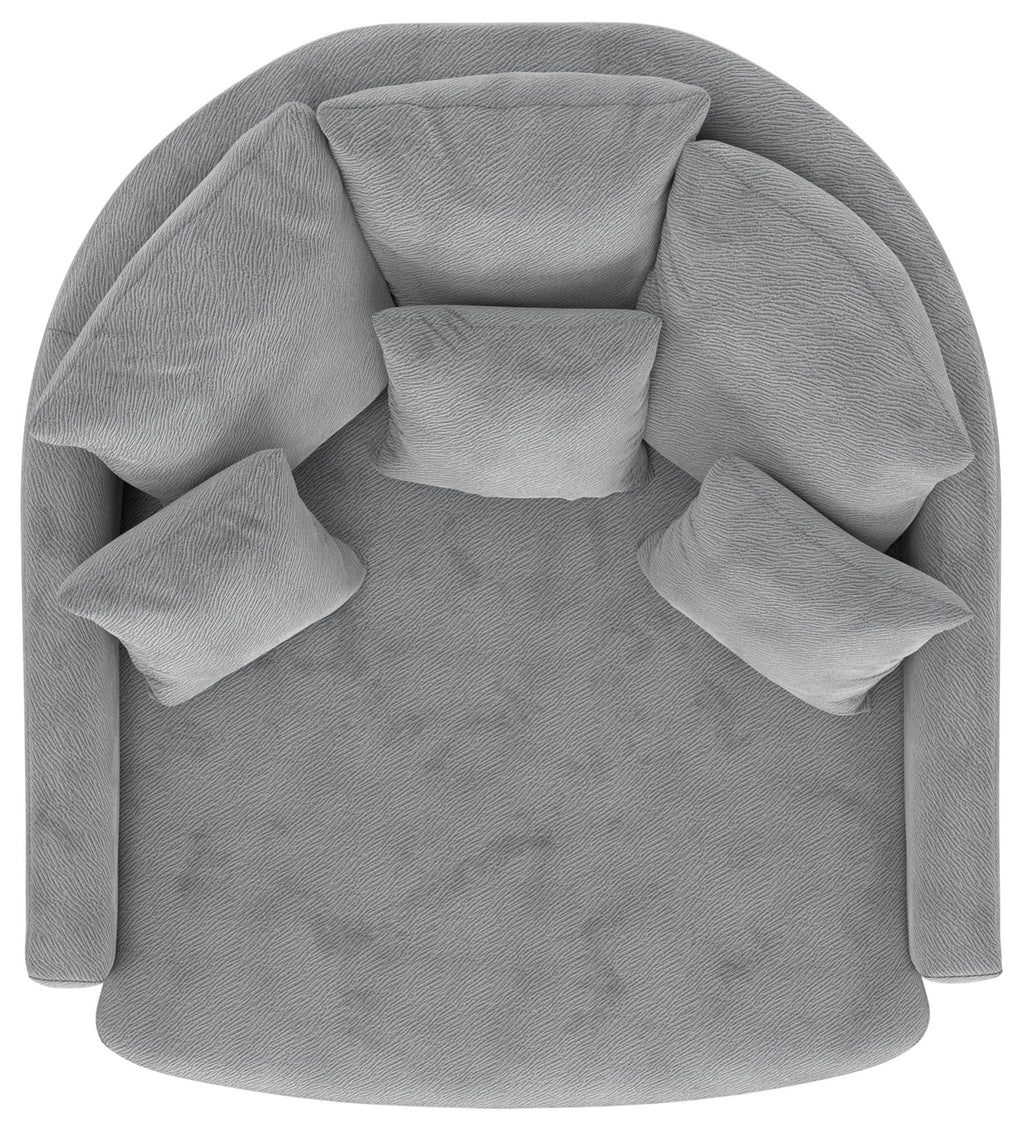 Matty - Round Accent Cuddle Chaise by Unique Piece Furniture