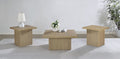 Devar 3-piece Square Cocktail Coffee End Table Set Latte by Unique Piece Furniture