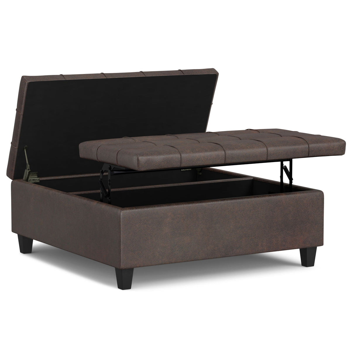 Harrison - Large Coffee Table Storage Ottoman by Unique Piece Furniture