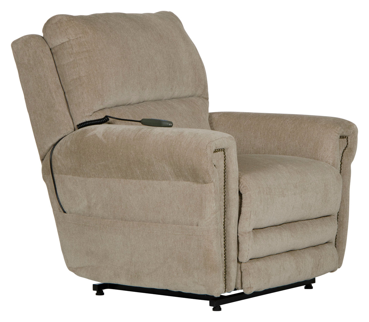 Warner - Power Headrest With Lumbar Power Lay Flat Recliner by Unique Piece Furniture