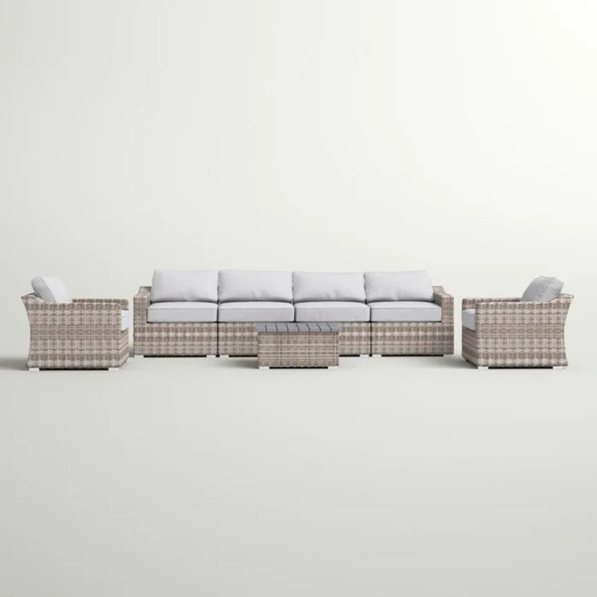 Stylish Sofa Seating Group With Cushions Perfect For Outdoor Gatherings by Unique Piece Furniture