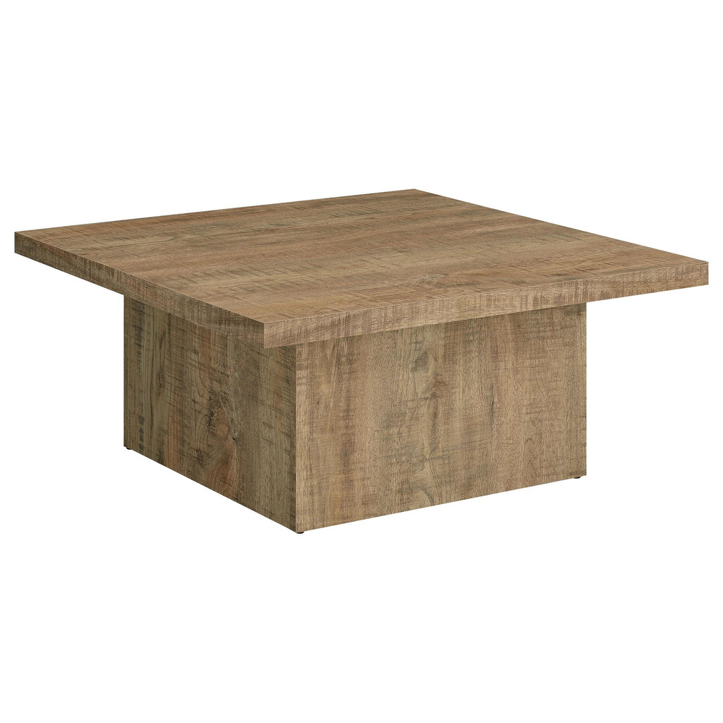 Devar 2-piece Square Coffee and End Table Set Mango by Unique Piece Furniture